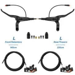 Kit de frein hydraulique noir A5-D Avant L | iMooving