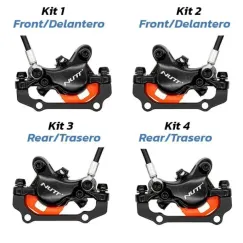 Kit de frein hydraulique noir A5-D Avant R | iMooving