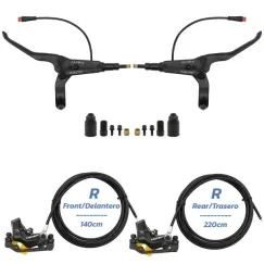 Kit de frein hydraulique noir Y5 Avant R arrière | iMooving