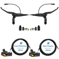 Kit de frein hydraulique noir Y5 Avant R arrière | iMooving