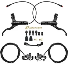 Kit de frein hydraulique noir CR-3 Avant Gauche | iMooving