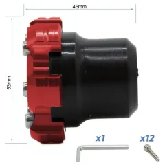 Top block protection de roue EWTB-006 rouge | iMooving