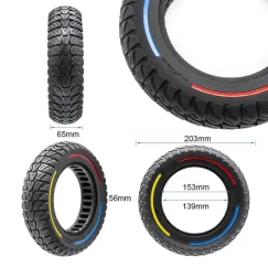 Pneu pleine 8, 5x2, 5-6, 1 [Cityeye], tricolore | iMooving