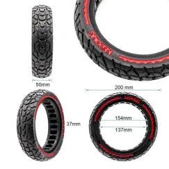 Pneu plein ultraléger Offroad 8, 5x2-6, 1/B34, | iMooving