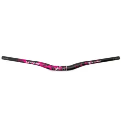 Guidon de 720mm avec élévation 25mm noir-rose | iMooving