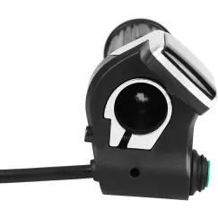 Poignées d’accélérateur avec écran LCD étanche pour vélo et scooter électrique 48 V