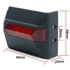 Habillage feu arrière D pour Kukirin G2 Pro | iMooving