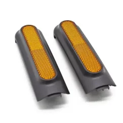 Catadioptrique noir avec réflecteur jaune/rouge | iMooving
