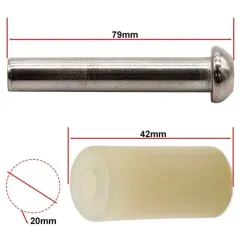 Goupille avec barre PU20x42mm 8/M5x73mm pour | iMooving