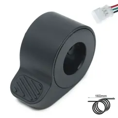 Accélérateur noir 17cm...