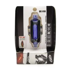 Lampe d avertissement rechargeable bleue | iMooving