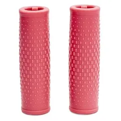 Poignées en silicone rose...