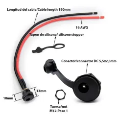 Port de charge DC 5, 5x2, 5mm | iMooving