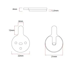 CT002 plaquettes [Ewheel], 2 jeux | iMooving