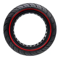 Pneu plein ultraléger 9, 5x2, 5 rouge pour NIU | iMooving