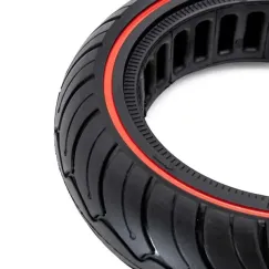 Pneu plein ultraléger 9, 5x2, 5 rouge pour NIU | iMooving