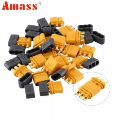 Connecteur MR30 Amass avec protecteur, 5M/5F | iMooving