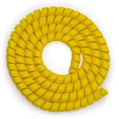 Gaine protége câbles jaune...