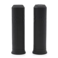 Poignées en silicone noir...