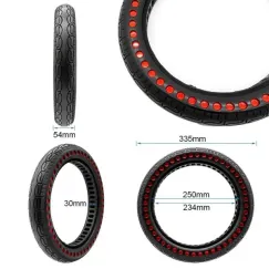 Pneu plein ultraléger 14x2, 125/B28 [Nedong] | iMooving
