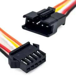 Connecteur SM 5 broches avec Câble 22AWG, 5M/5F | iMooving