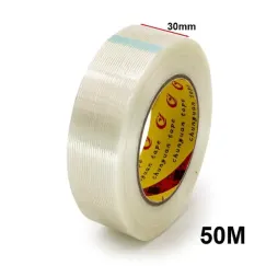 Ruban adhésif en fibre de verre 50m, 30 mm | iMooving