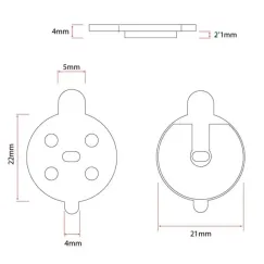 Plaquette de frein CT001-S sintérisée pour NIU, | iMooving
