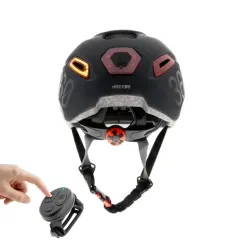 Casque CP02 urben avec clignotant noir taille | iMooving