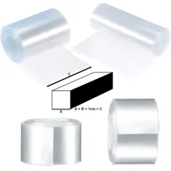 Gaine thermo-rétractable transparente, 10 m | iMooving