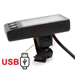 Écran S866 avec connecteur étanche, avec port | iMooving