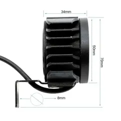 Phare LED avec klaxon FC1 12-72v | iMooving