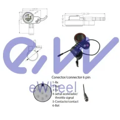 Display QS-S4 6 broches avec accélérateur au | iMooving