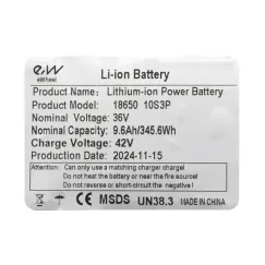 Batterie 36V 9.6 à / H pour Xiaomi M365 / 1S / | iMooving