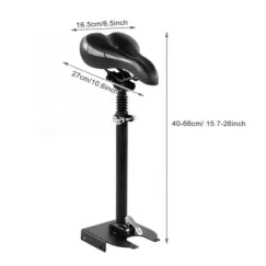 Siège pour Xiaomi M365/1S/Essential/Mi3, noir | iMooving