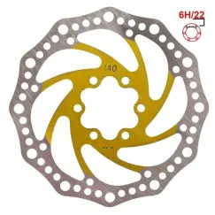 Disque de frein R6.1 140mm 6H