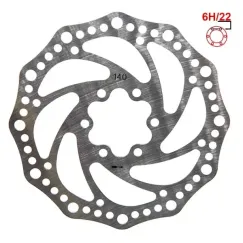 Disque de frein R6.1 140mm...