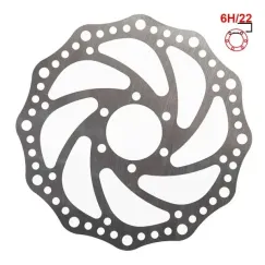 Disque de frein R6 160mm 6H...