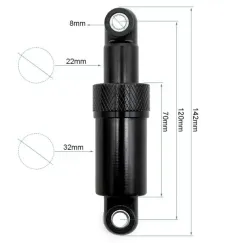 Amortisseur de suspension arrière SmartGyro K2 | iMooving