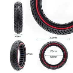 Pneu plein ultraléger 8, 5x2-6, 1/B34, ligne | iMooving