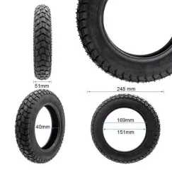 Pneu Tubeless Offroad 10×2-6 [Ewheel] | iMooving