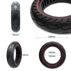 Pneu plein ultraléger 10x2, 5-6, 1/B44 ligne | iMooving