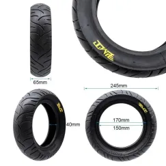 Pneu tubeless radial E-Fire 75/250-6 (10x3-6) | iMooving
