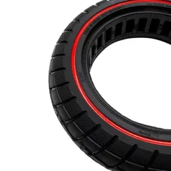Pneu plein ultraléger offroad ligne rouge | iMooving