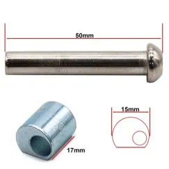 Broche 8/M6x50mm pour potence Xiaomi premières | iMooving