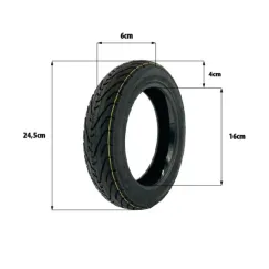 Pneu 60/70-6.5 tubeless gel anti crevaison | iMooving