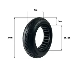 Pneu plein 10x2.70-6.5 route | iMooving