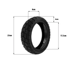 Pneu 10.5x2.75-7 tubeless off road gel anti | iMooving