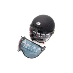 Casque JET noir mat (taille...