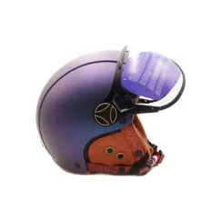 Casque JET bleu mat caméléon (taille XS à XXL) | iMooving