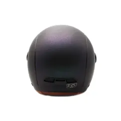 Casque JET vert mat caméléon (taille XS à XXL) | iMooving